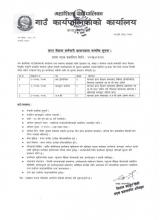 करार सेवामा कर्मचारी आवश्यकता सम्बन्धि सूचना